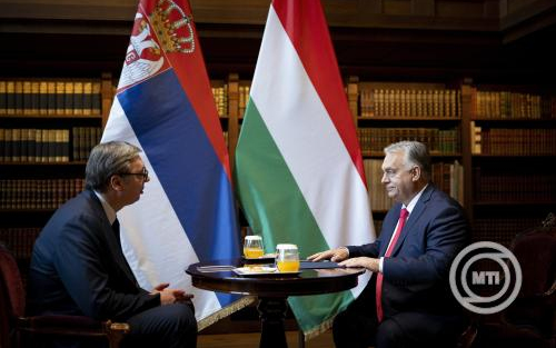 Az energiabiztonságról tárgyal Orbán Viktor Szerbia elnökével